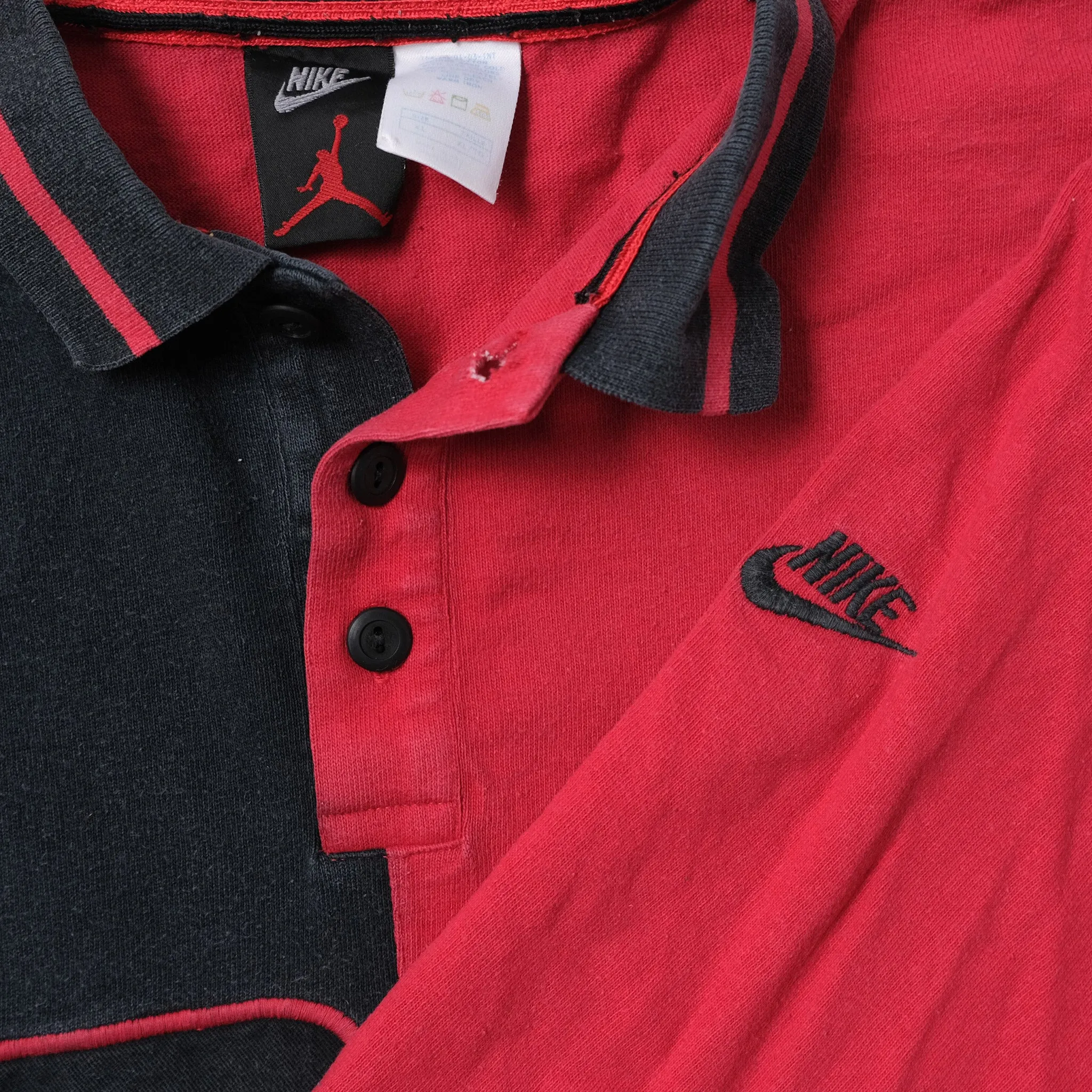 Vintage Nike Jordan Long Polo XLarge