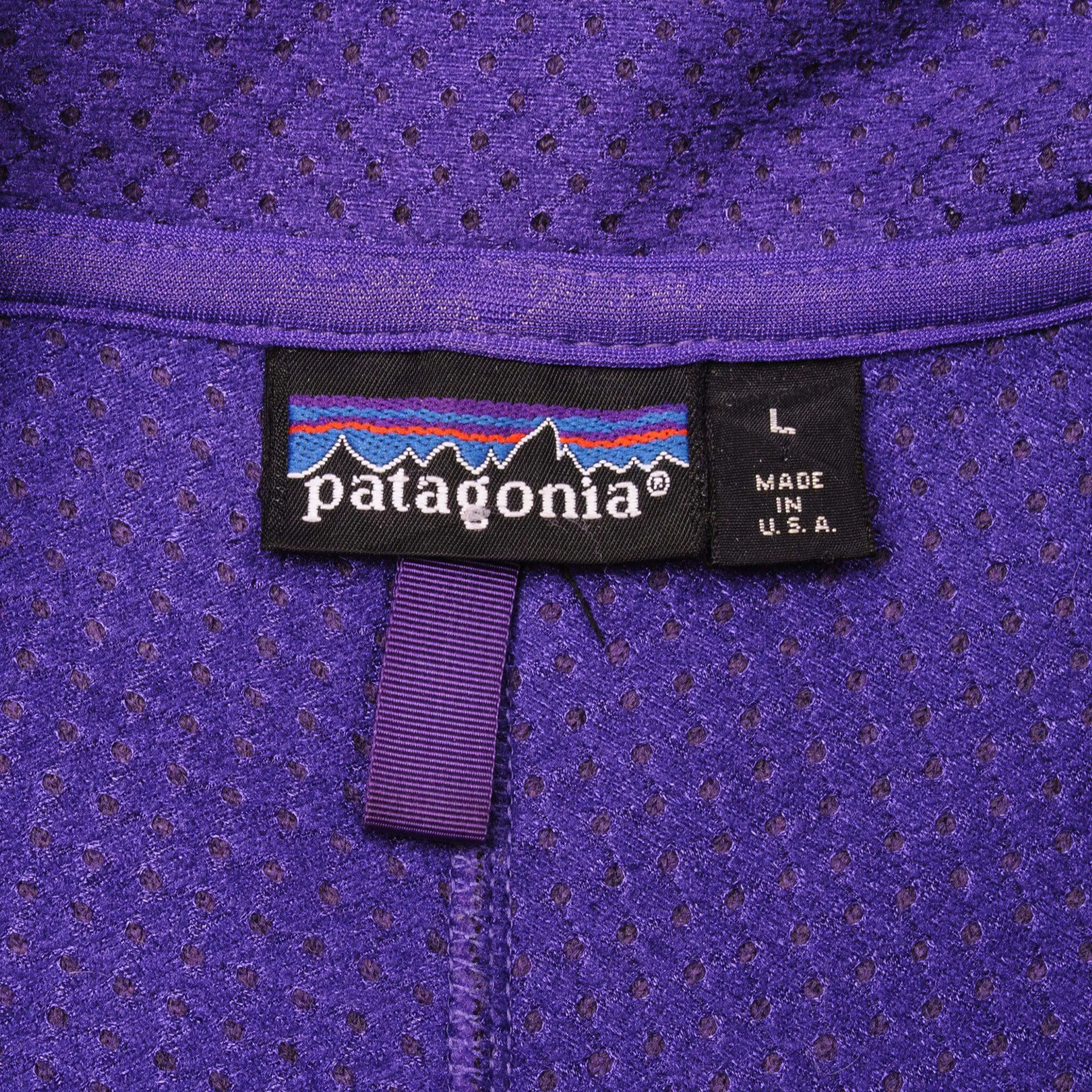 VINTAGE PATAGONIA RETRO-X FLEECE DEEP PILE JACKET 90s SIZE LARGE MADE IN USA