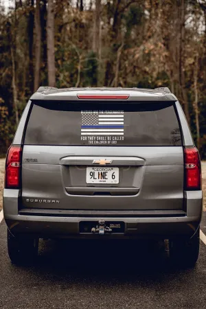 Vinyl Decal - Thin Blue Line