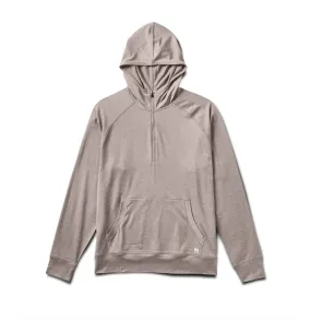 Vuori Walnut Heather 1/2 Zip Ponto Performance Hoodie