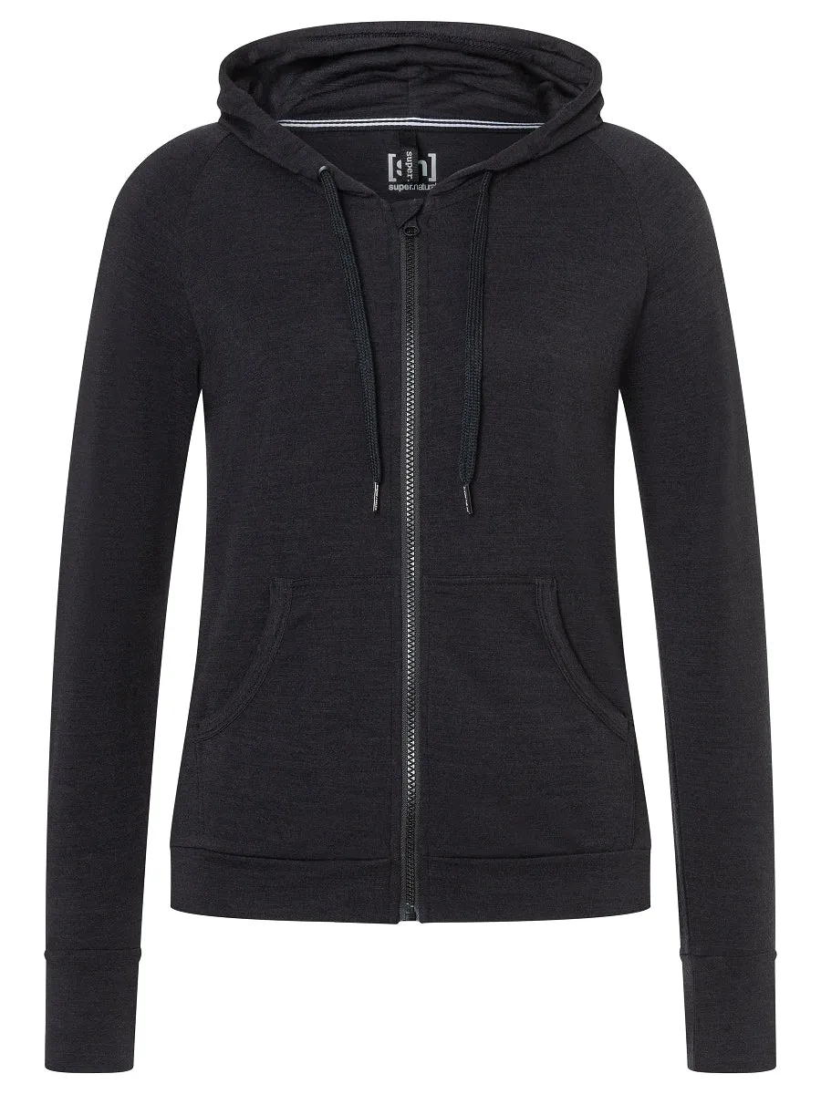 W ESSENTIAL ZIP HOODIE