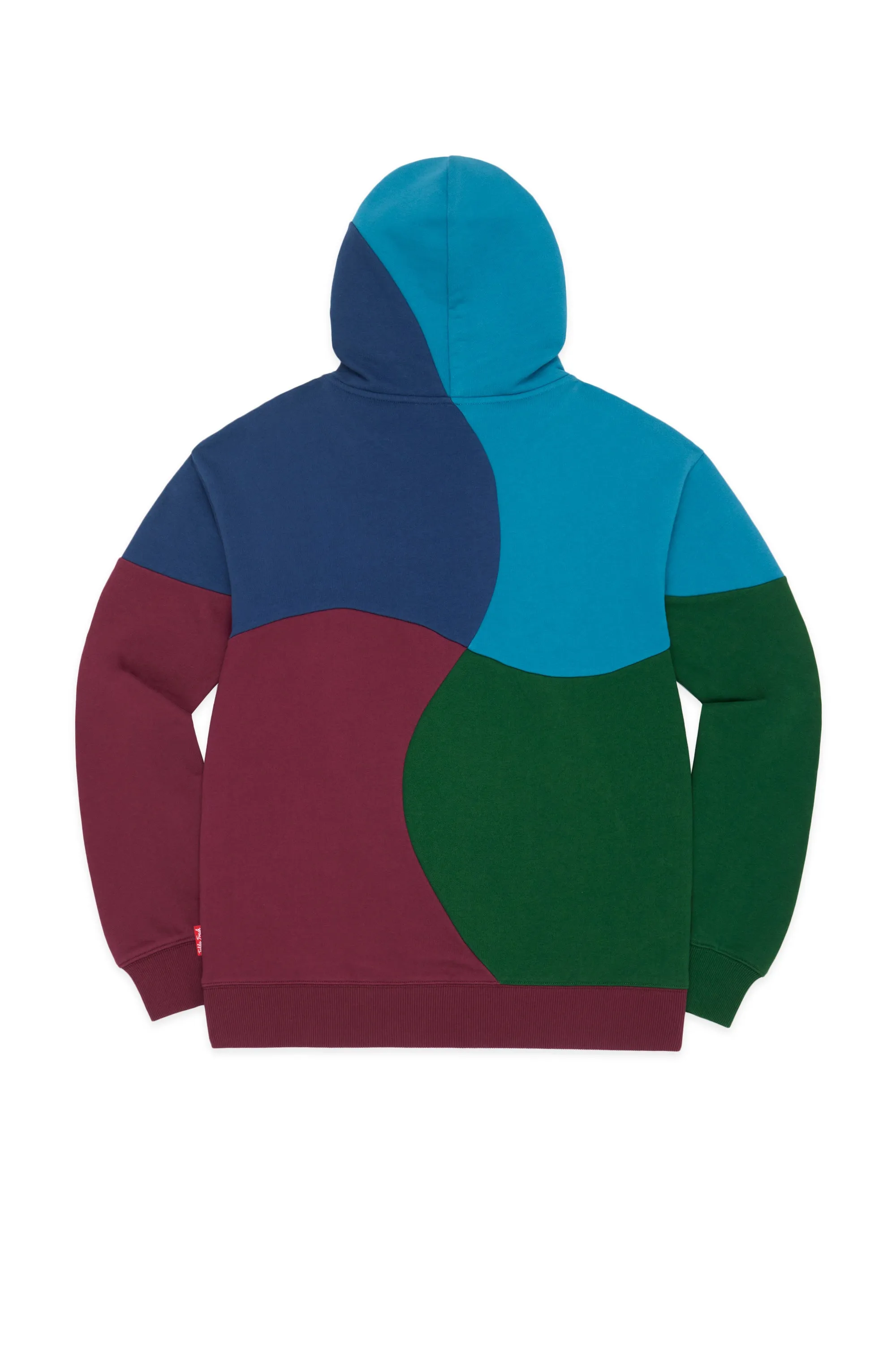 Wave Patchwork Hoodie