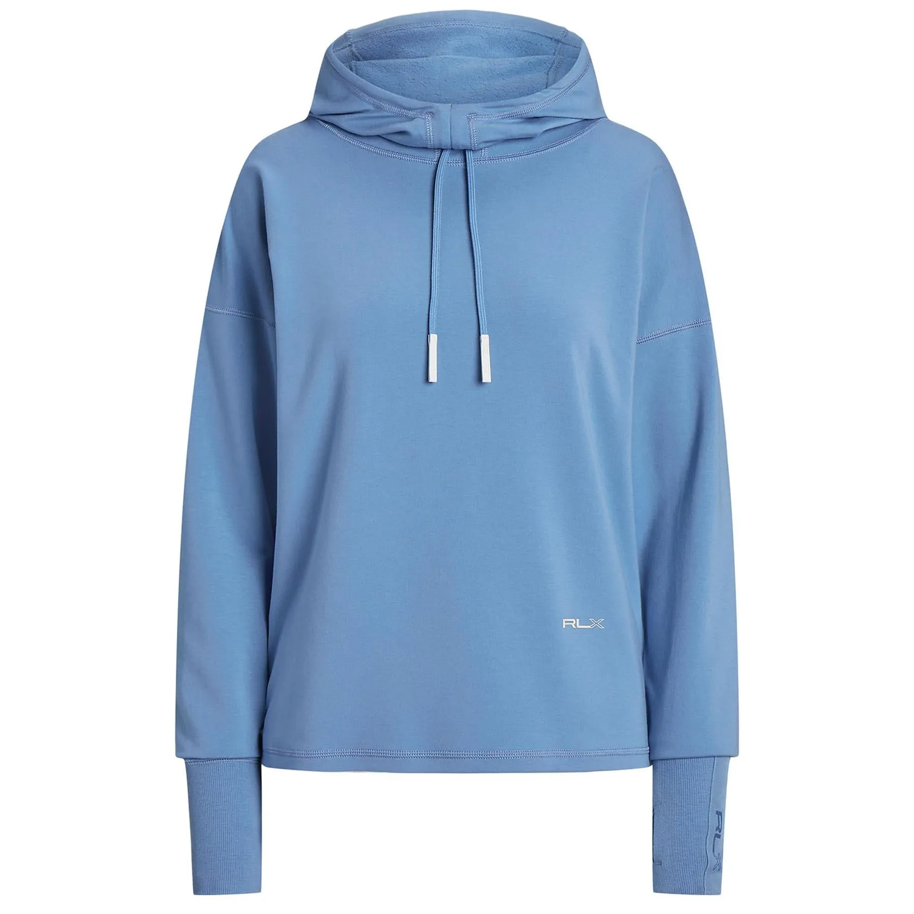 Womens Snood Fleece Hoodie Hatteras Blue - SS23